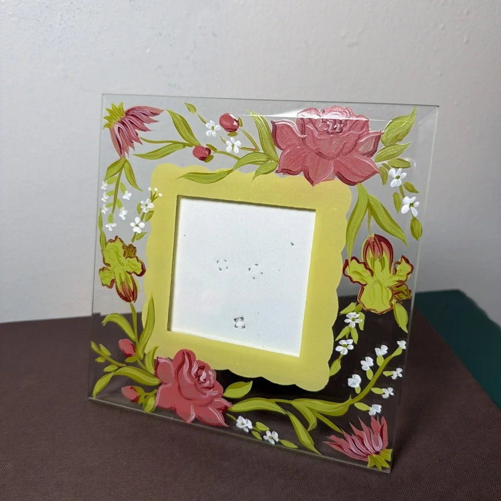 Handcrafted hand painted